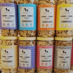 Apple & Cinnamon Dog cookies