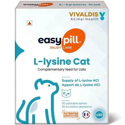 Vivaldis Easypill L-Lysine Cat 60GM
